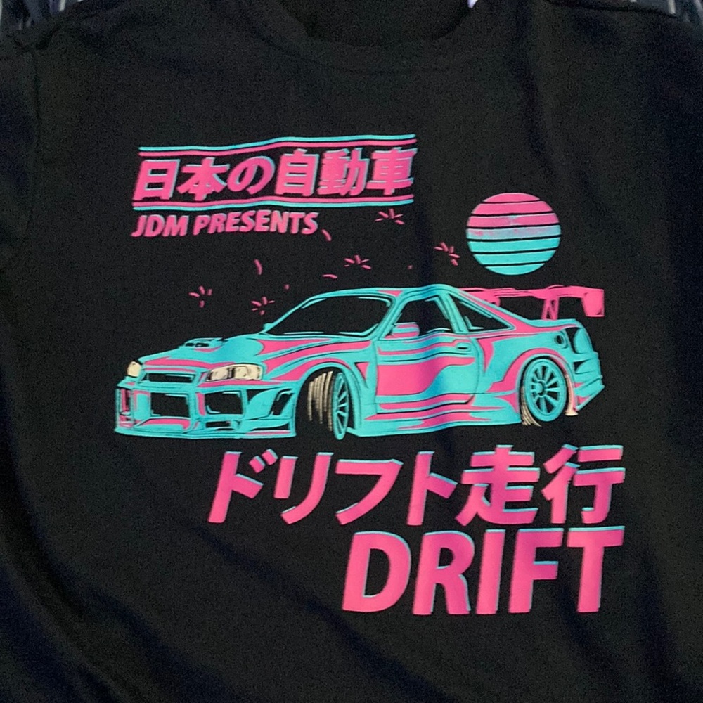 Long sleeve drift shirt